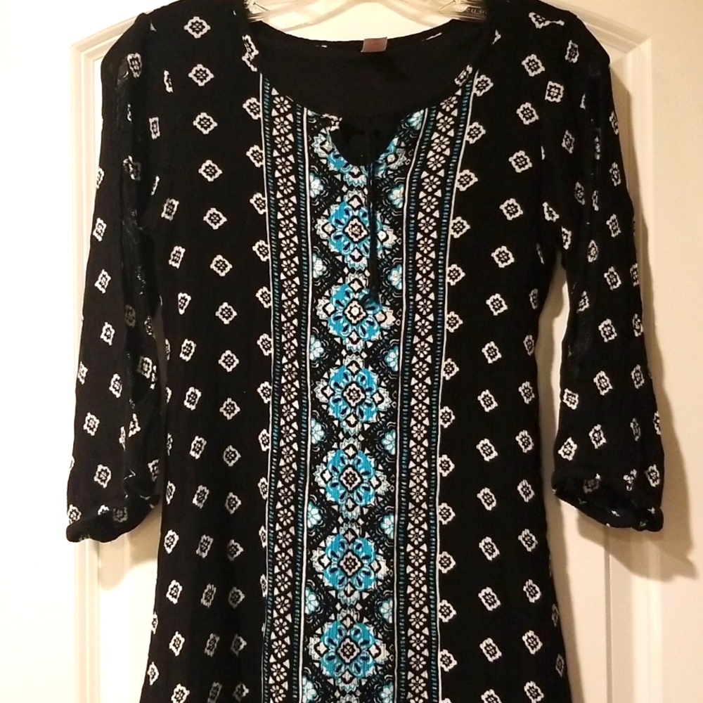 Kids Bohemian Indian Persian top